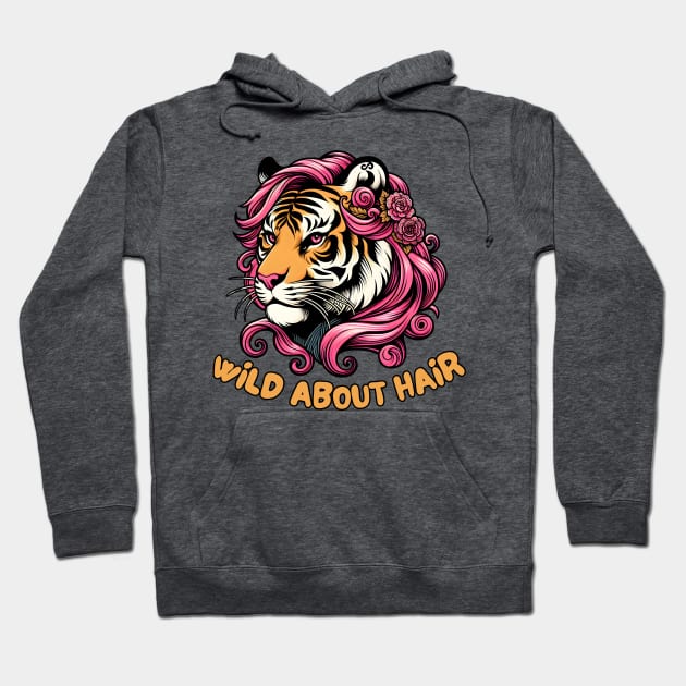 Siberian hairstylist tiger Hoodie by Japanese Fever